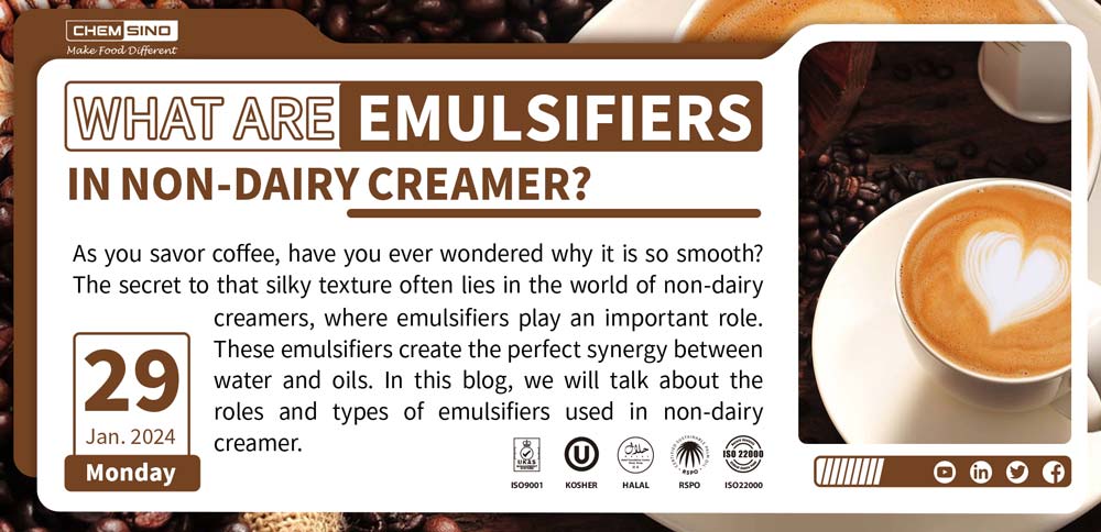 What Are Emulsifiers in Non-Dairy Creamers?